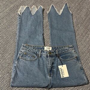 EVIDNT Essen Relaxed Raw Hem Jean | Sz 29 | NWT